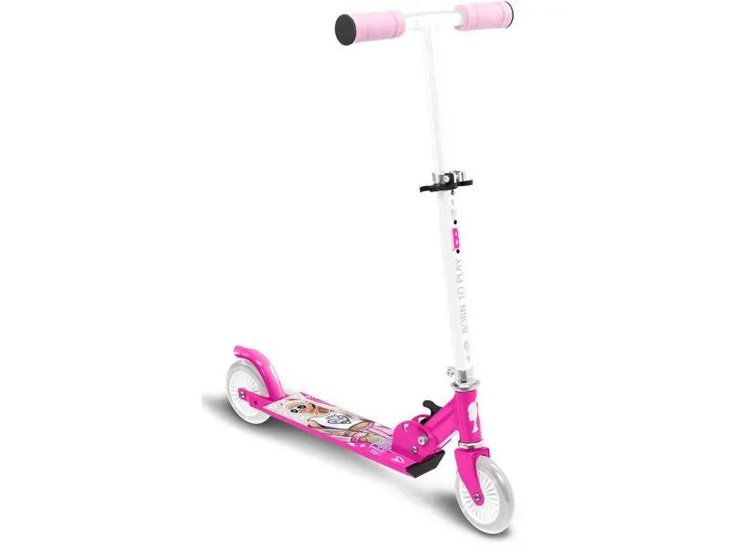 Barbie potkulauta, vaaleanpunainen